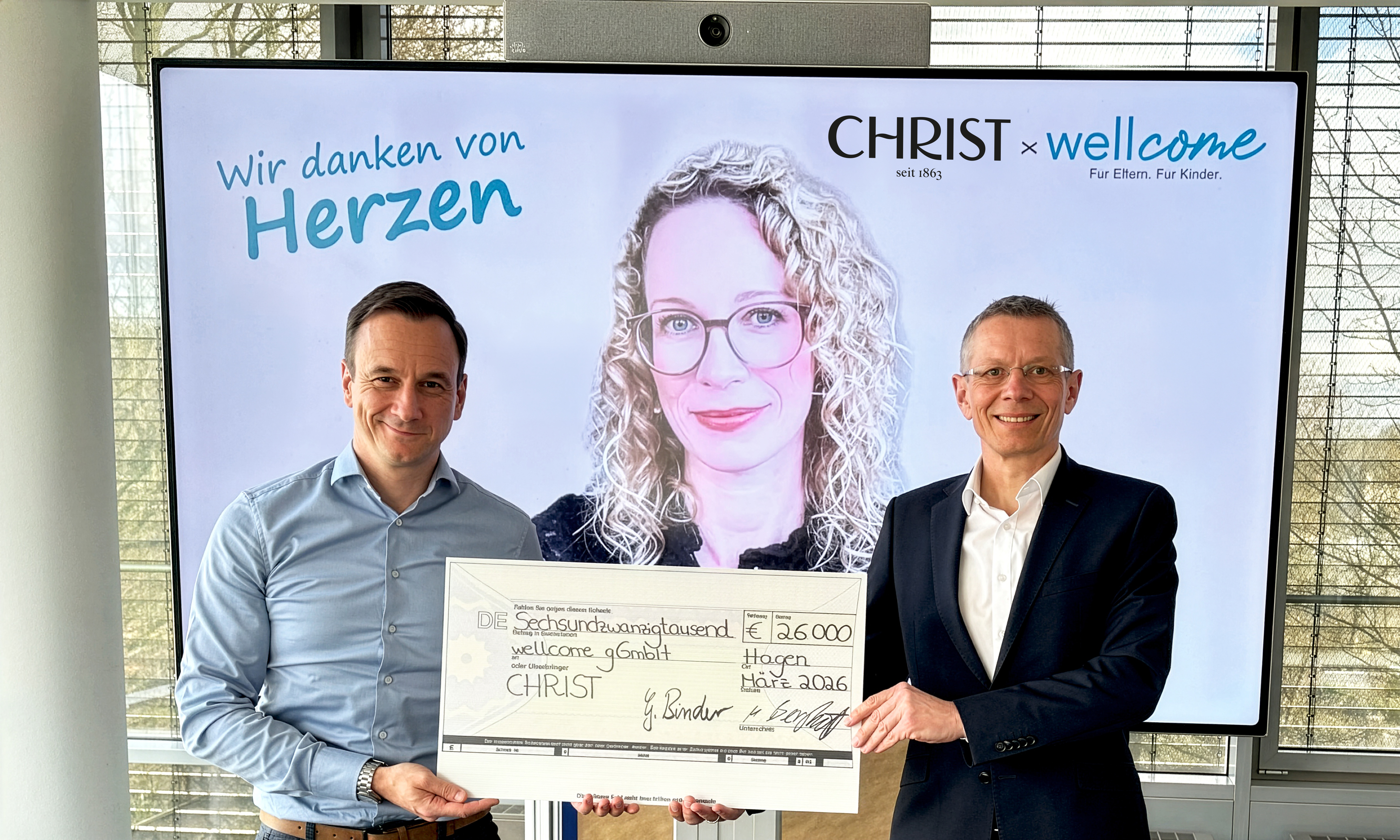 26.000 Euro für Familien: Rekordergebnis der CHRIST-KIND Charity-Aktion